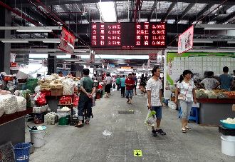 福清最大農貿市場宏路綜合市場運營良好