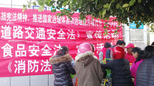 東瀚鎮(zhèn)開展《道路交通安全法》宣傳活動