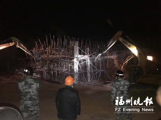 福清拆除占地1800平方米大型違建