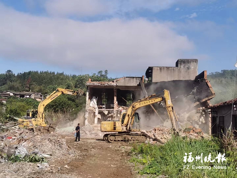 福清一都今年已拆違8893平方米