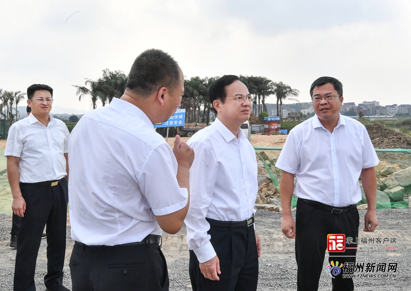 林寶金在福清調研中印尼“兩國雙園”建設