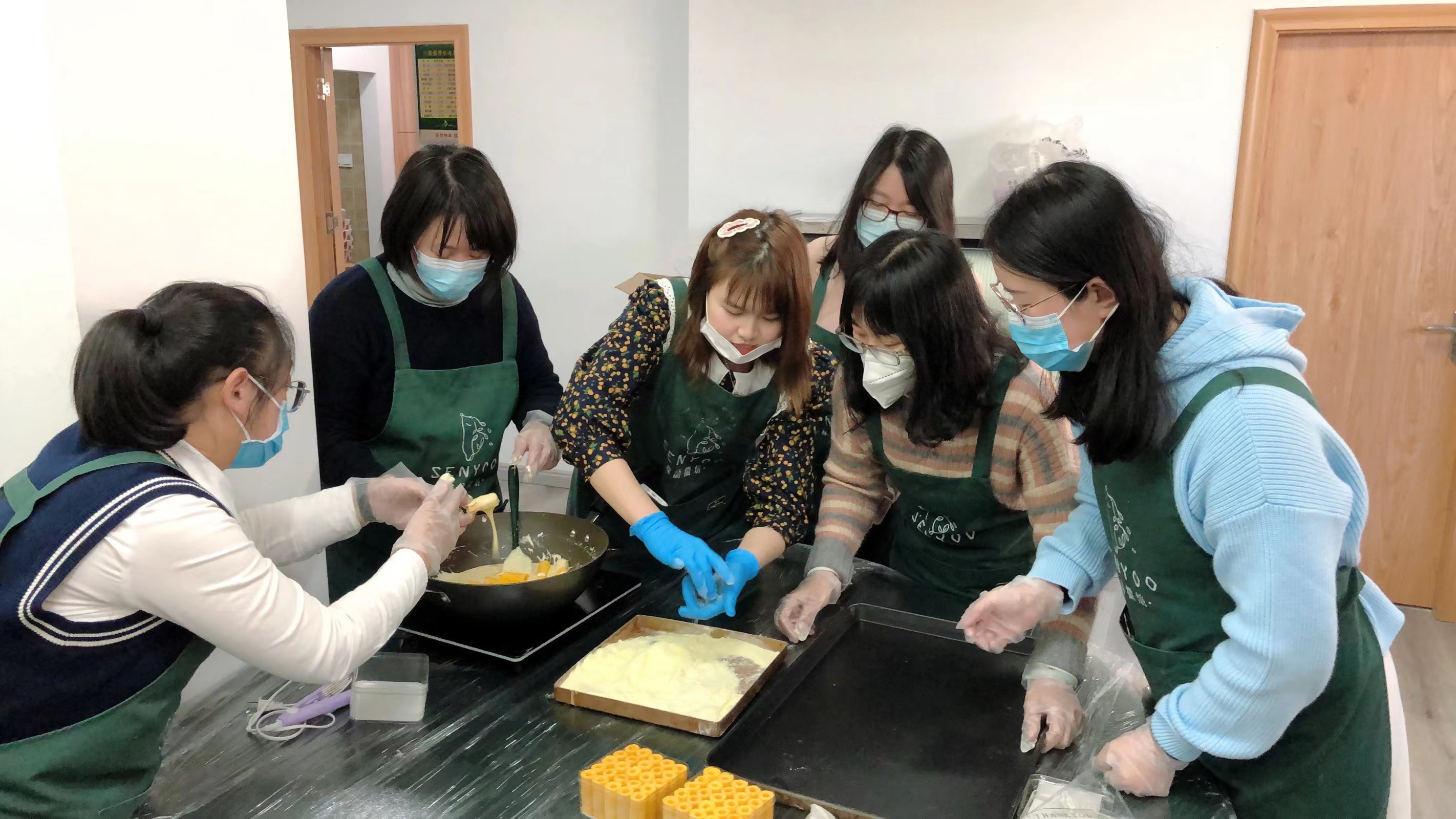 龍山街道瑞云社區舉辦烘焙主題活動