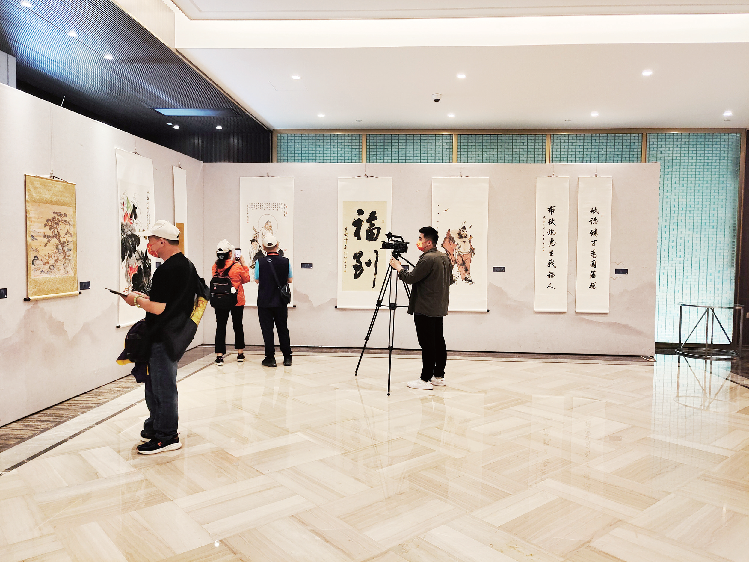 兩岸道教書畫展暨臺北故宮道教書畫（復制品）展在融舉辦