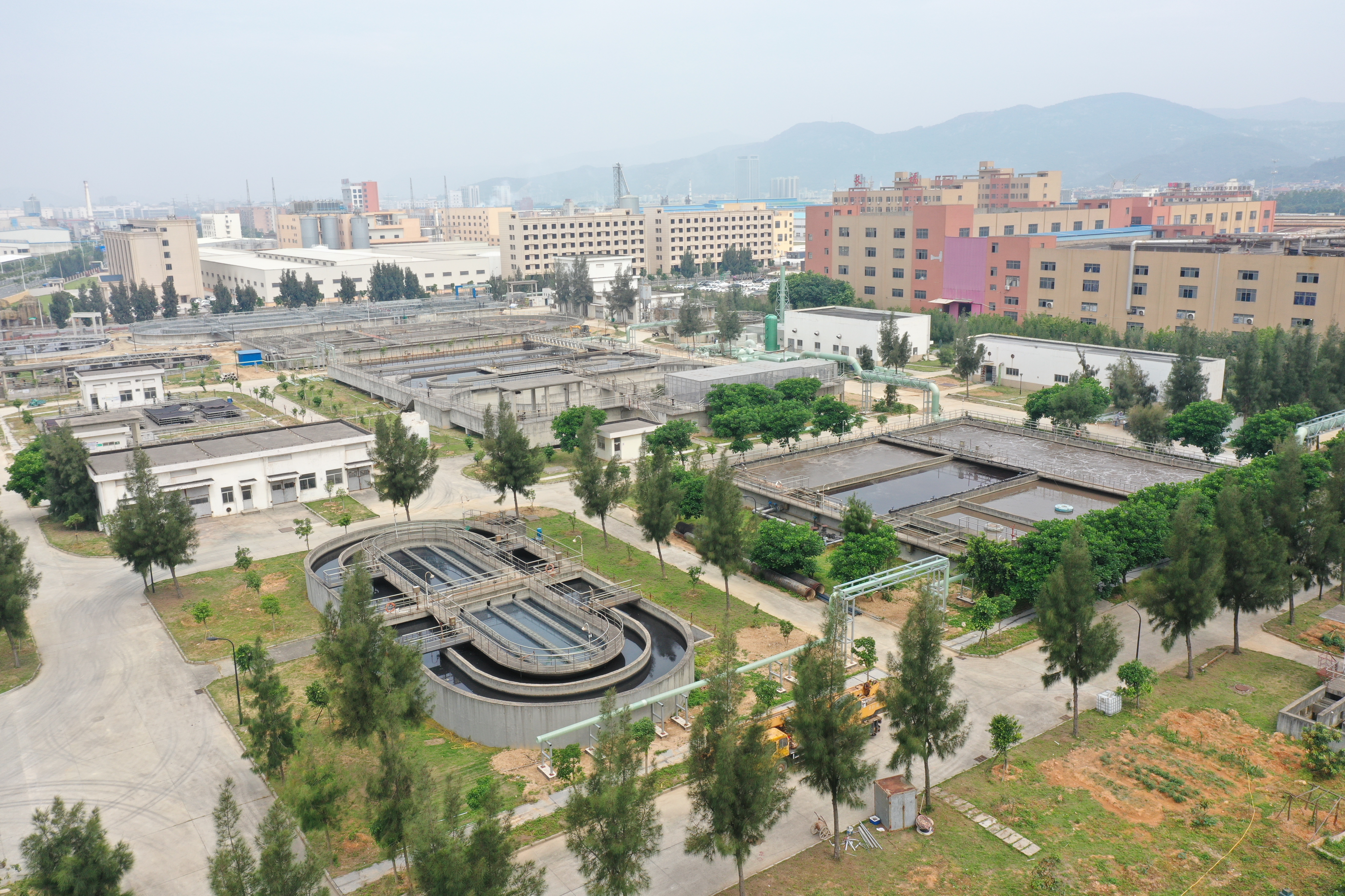 元洪污水處理廠三期擴建工程完工