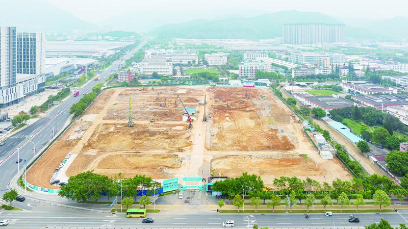福清汽車城項目建設正酣