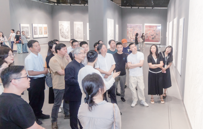 “青春潮——福建省青年美術家提名展·國畫篇”在福清市美術館開幕