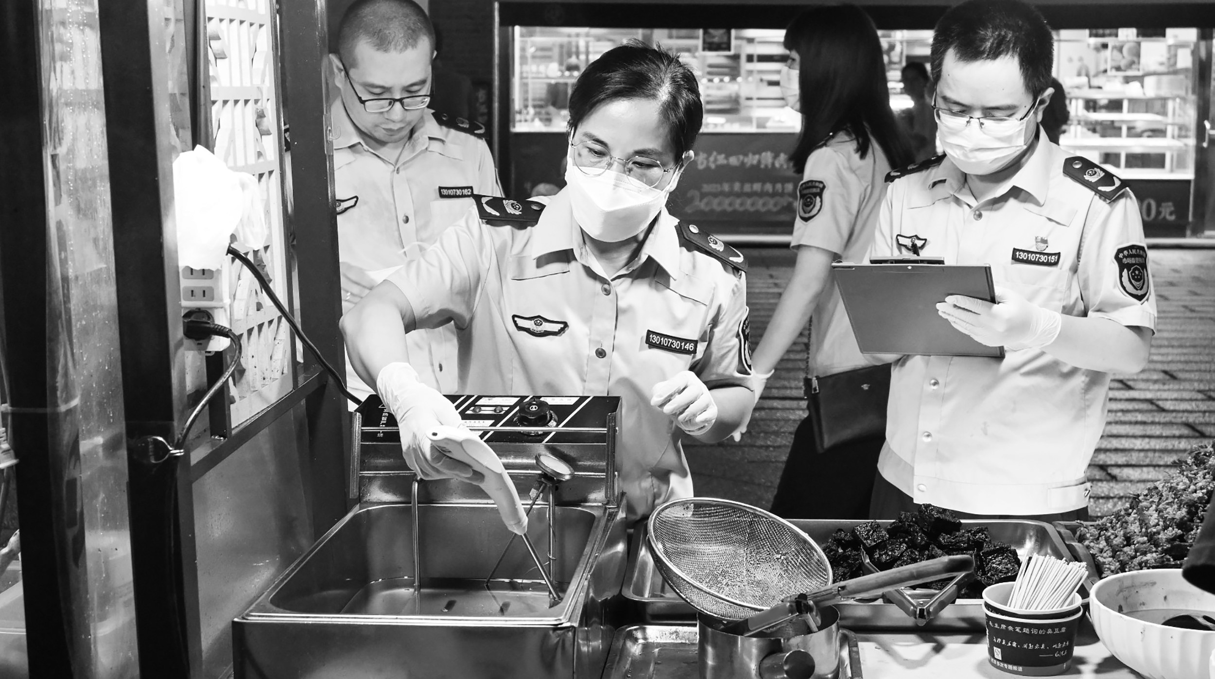 我市開展食品攤販食品安全集中檢查活動