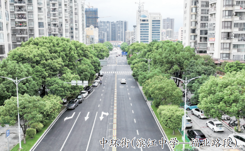 城區兩路段完成提升改造通車 城區兩路段完成提升改造通車